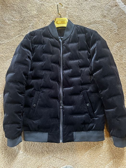 Курта бомбер . Велюр