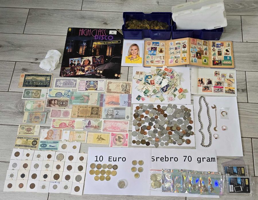 monety  banknoty srebro znaczki polskie