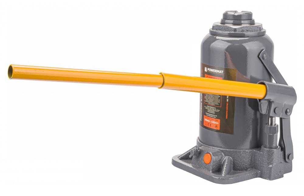 POWERMAT Podnośnik Hydrauliczny Słupkowy Lewarek 20t 445mm PM0330