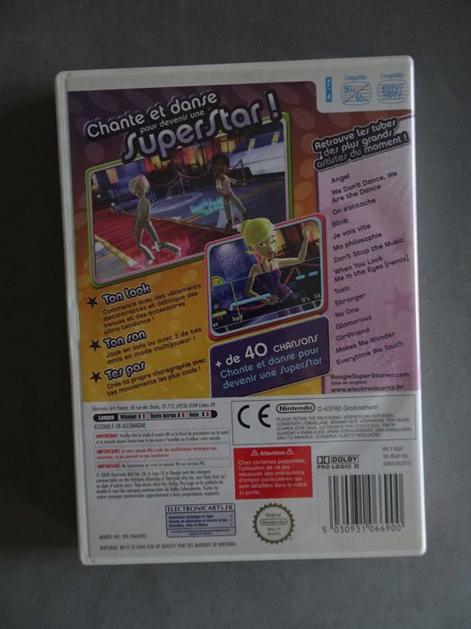 Jogo WII - Boogie Super Star