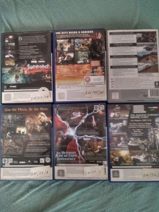 Terminator gry PS2 sześc płyt