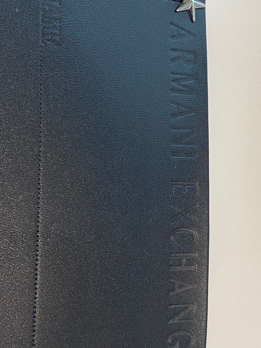 Torebka Armani Exchange kremowa duża