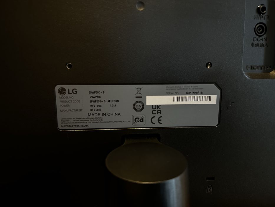Monitor 30’ LG Novo