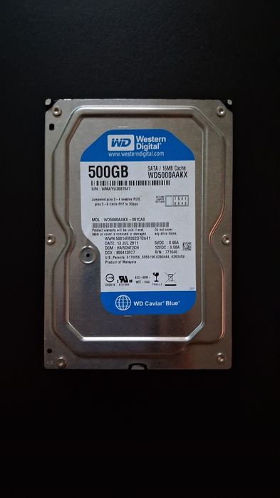 Disco Rígido HDD 500GB