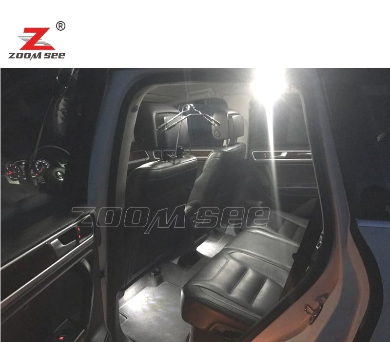 KIT COMPLETO DE 23 LÂMPADAS LED INTERIOR PARA TOUAREG II 7P 7P5 7P6 10-