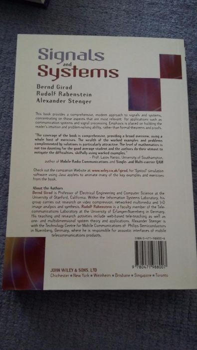 Livro Signals and Systems (com entrega*)