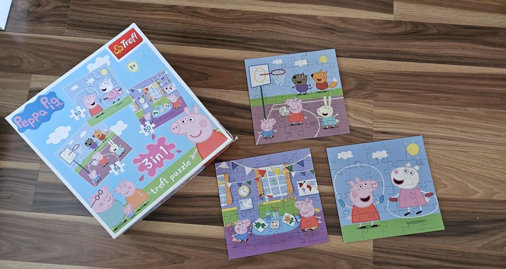 Puzzle swinka peppa