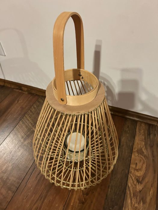 Lampion drewniany- 6 szt.