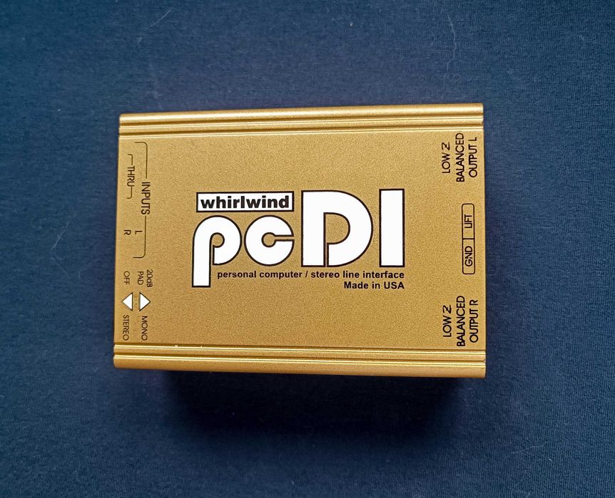 Ді бокс Di Box стерео Whirlwind PCDI (made USA) стан нового