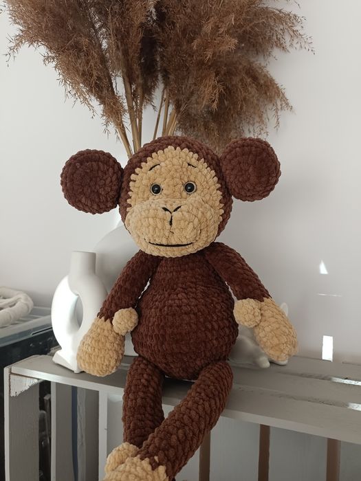 Małpka na szydełku