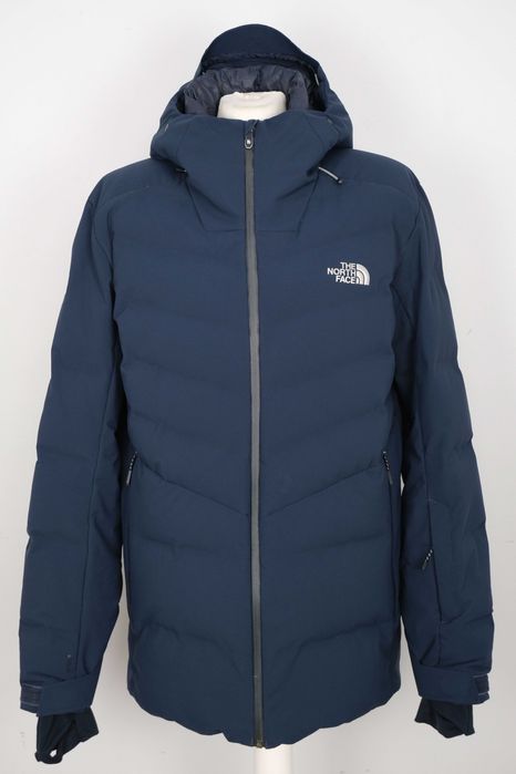 The North face cirque down jacket urban navy narciarska męska 550 r L