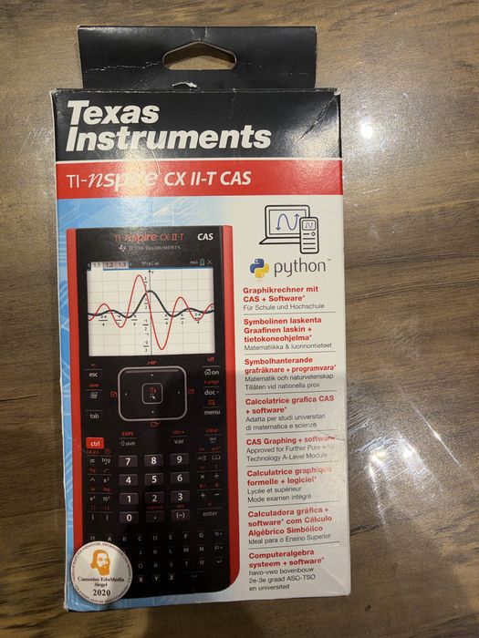 Calculadora Texas Instruments TI-Nspire CX CAS – Como Nova