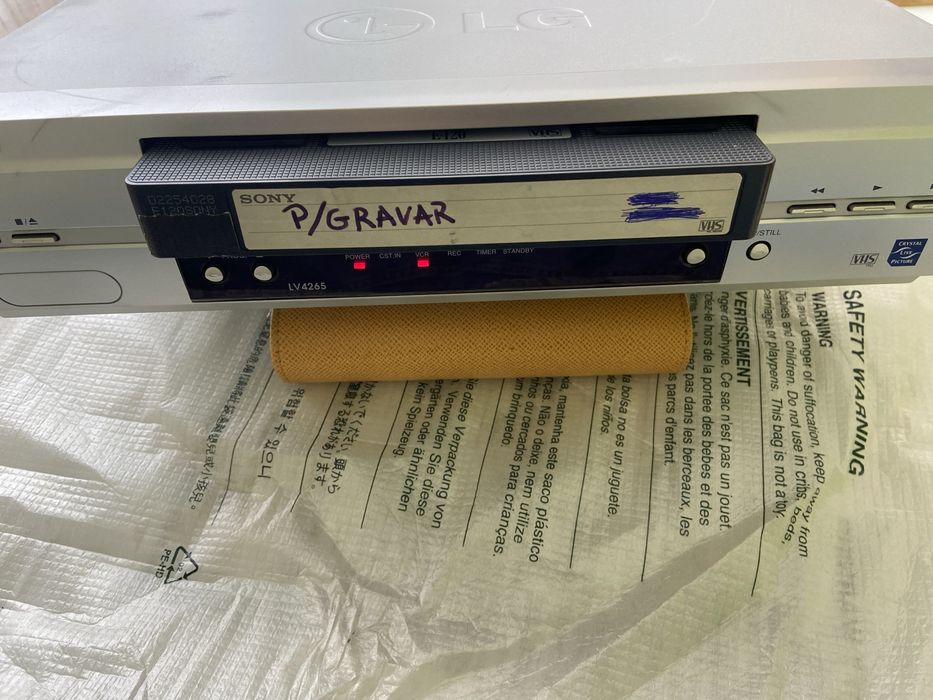 Video gravador LG