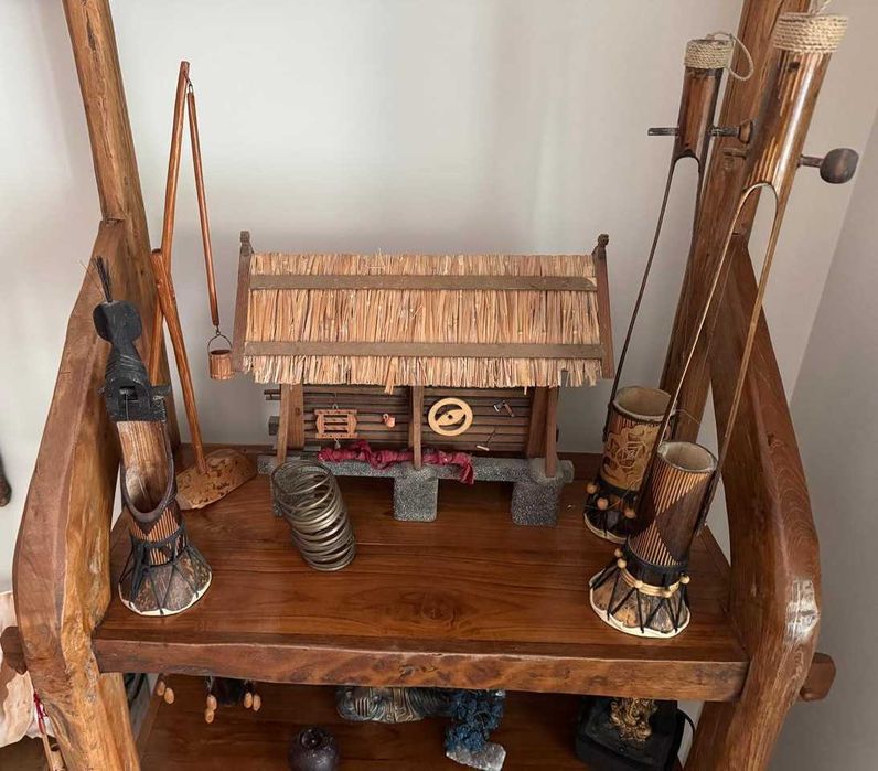 Estante Rústica c/ 4 Prateleiras