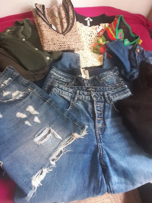 Desocupar/zara,tiffosi,H&M,Desigual / outras  20 peças nr36 .