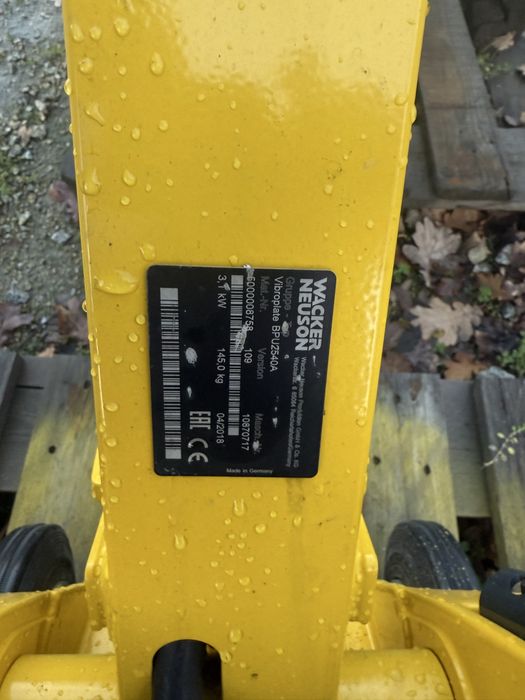 zagęszczarka wacker dpu 2540