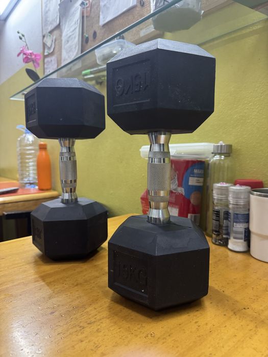 Halteres de 15 kg (par)