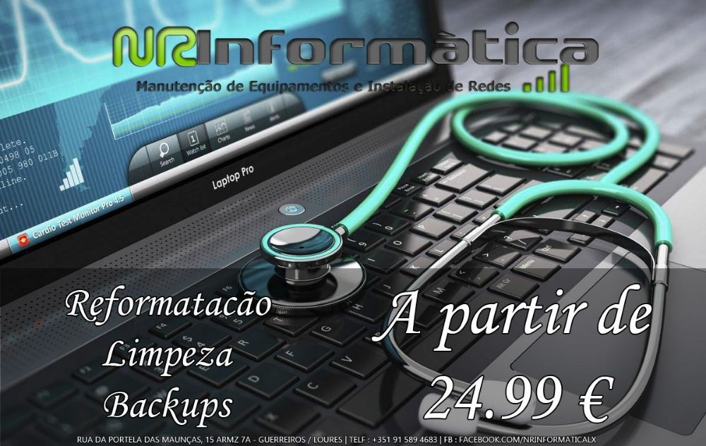 NR Informática - Reparação de Computadores [ LOW COST ]