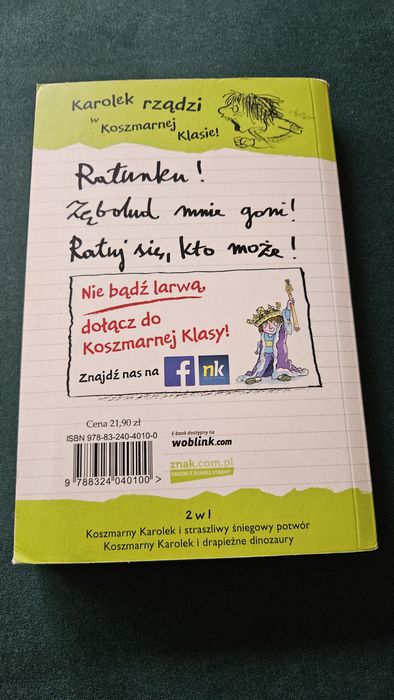 Koszmarny Karolek Francesca Simon