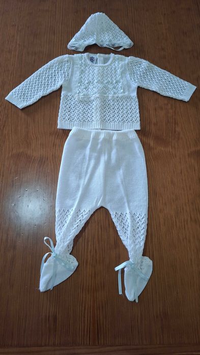 Conjunto Roupa de Bebê Bordado