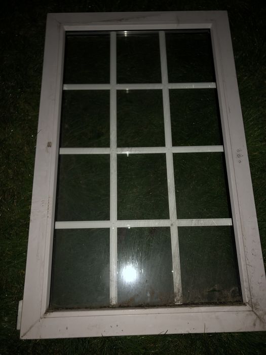 Okno z demontarzu PCV. Typu fix