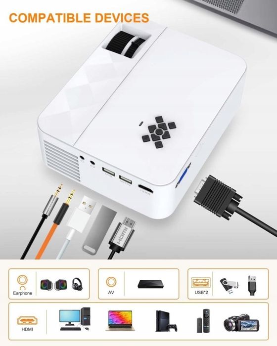 Projektor LED topvision t21