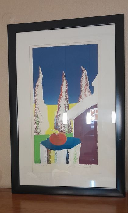 Quadro casa maçã  Guilherme Parente
