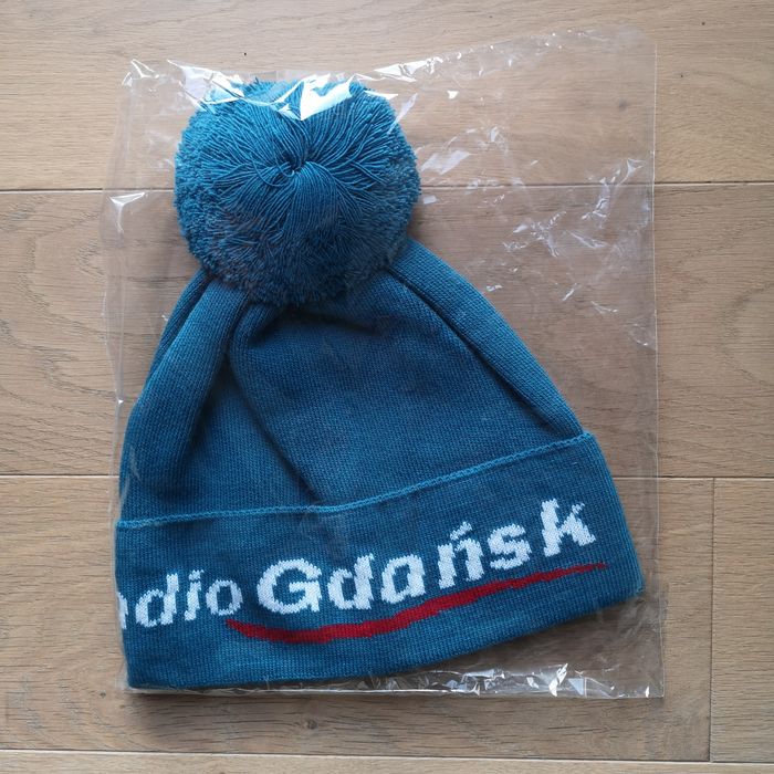 Czapka seledynowa Radio Gdańsk