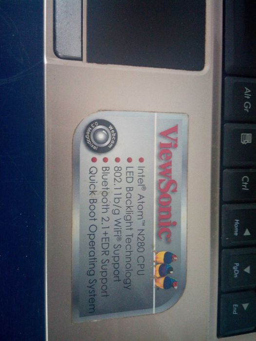 Viewsonic VNB101 Laptop - Parts64285994411905123