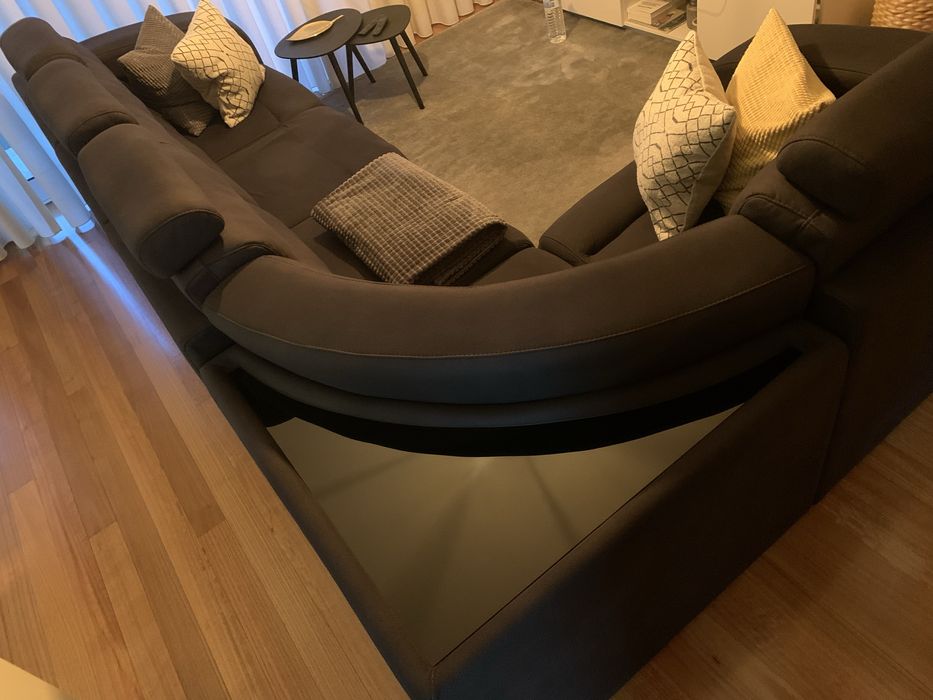 Sofa cinza escuro 315/185
