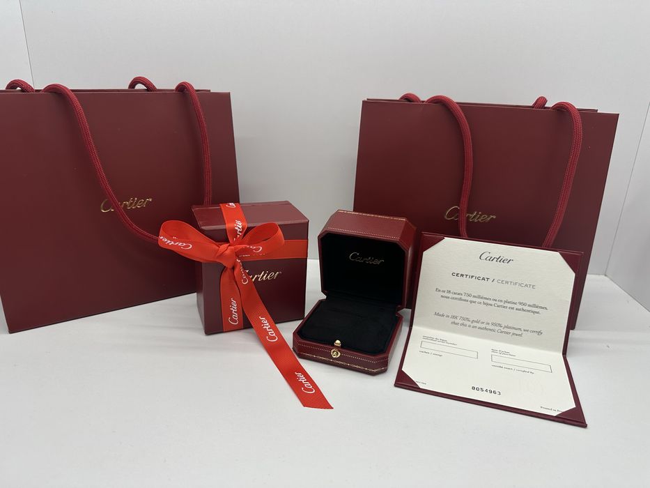 Коробок комплект під колечко Cartier Картьє.Новий.