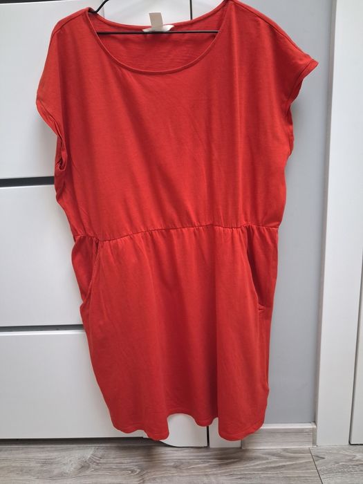 H&M sukienka damska bawełniana basic roz L 40