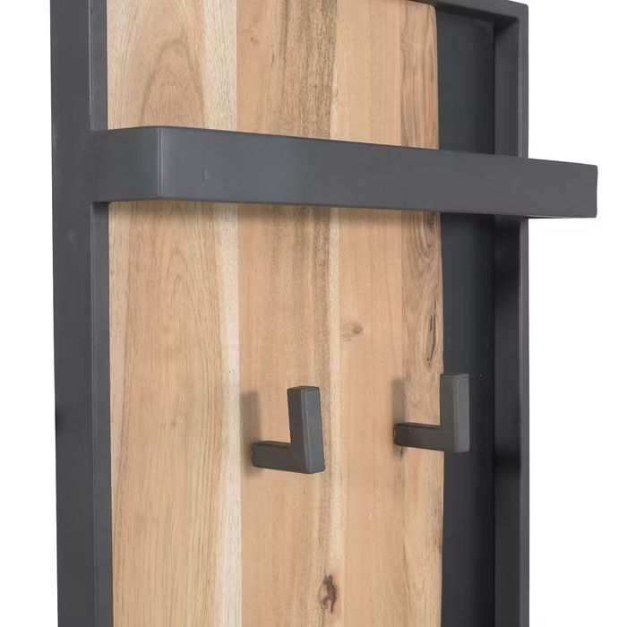 Solidny panel wieszak masyw metal loft
