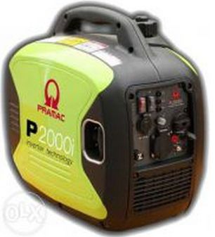 Gerador monofásico PRAMAC sistema inverter, 2 KVA, motor YAM AP28