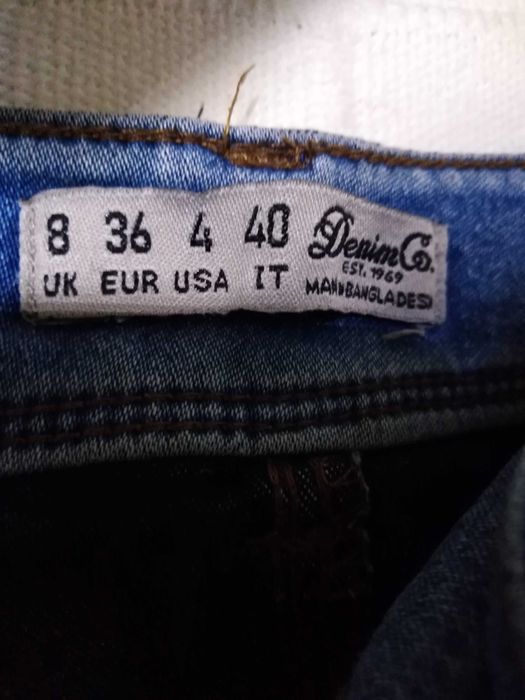 Calças Ganga Elásticas Denim Co. 40 Est.1969