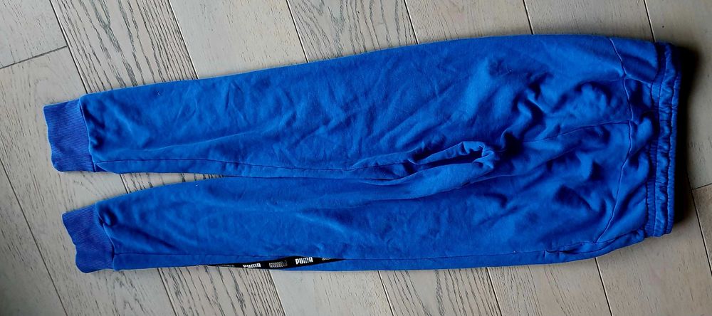 puma tape pants męskie spodnie dresowe rozmiar S