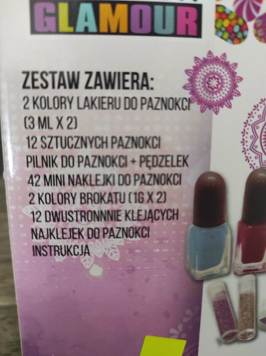 Zestaw do malowania paznokci