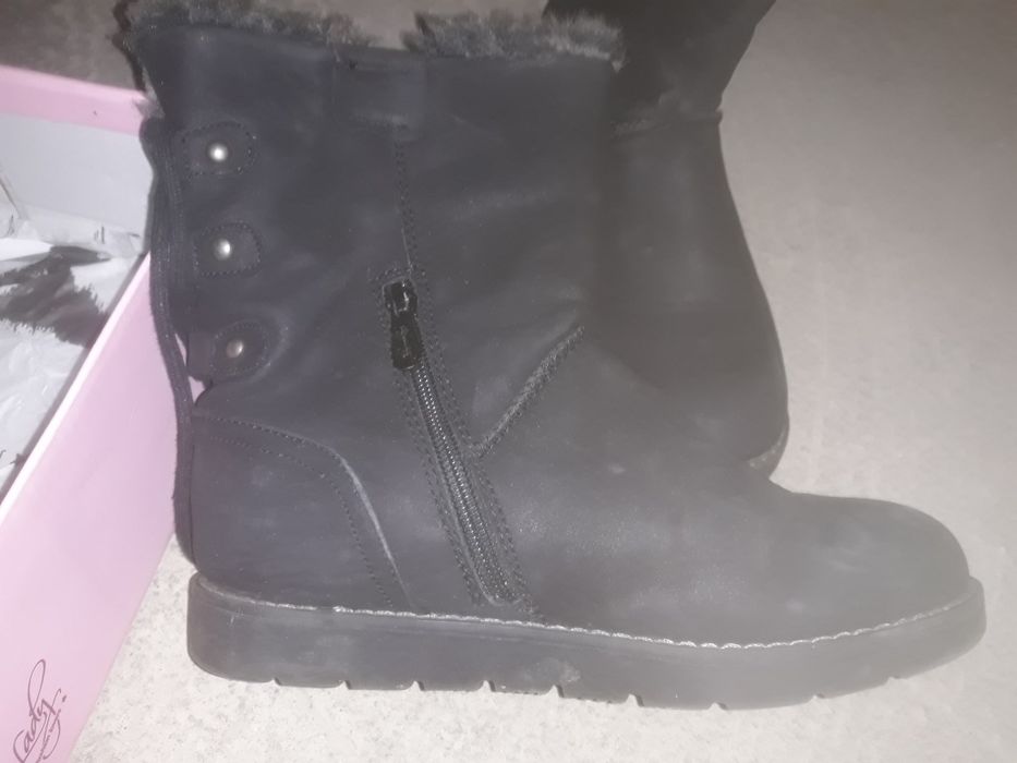 Buty zimowe dziewczece