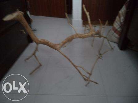 Peças decorativas em madeira de oliveira