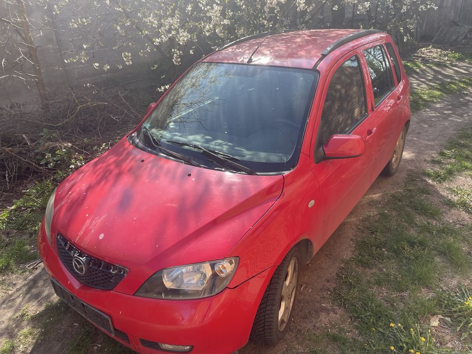 Mazda 2 1.6 benzyna bdb stan alu czesci 2004 bez rdzy