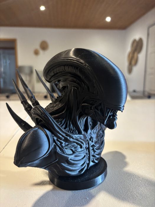 Alien busto 3d print