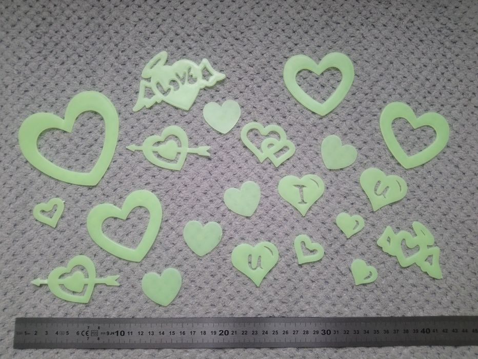 Serduszka fluorestencyjne