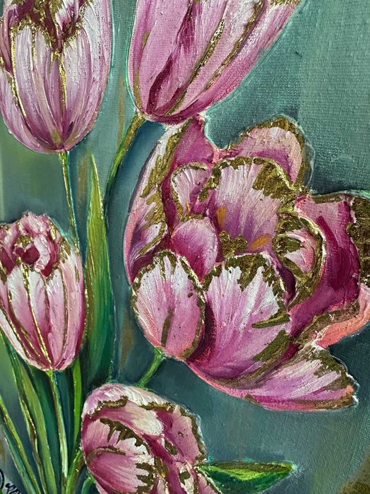 Картина інтер'єрна "Тюльпани "