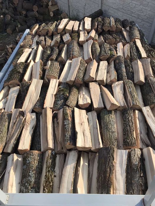 Дрова дубовые колотые без посредников