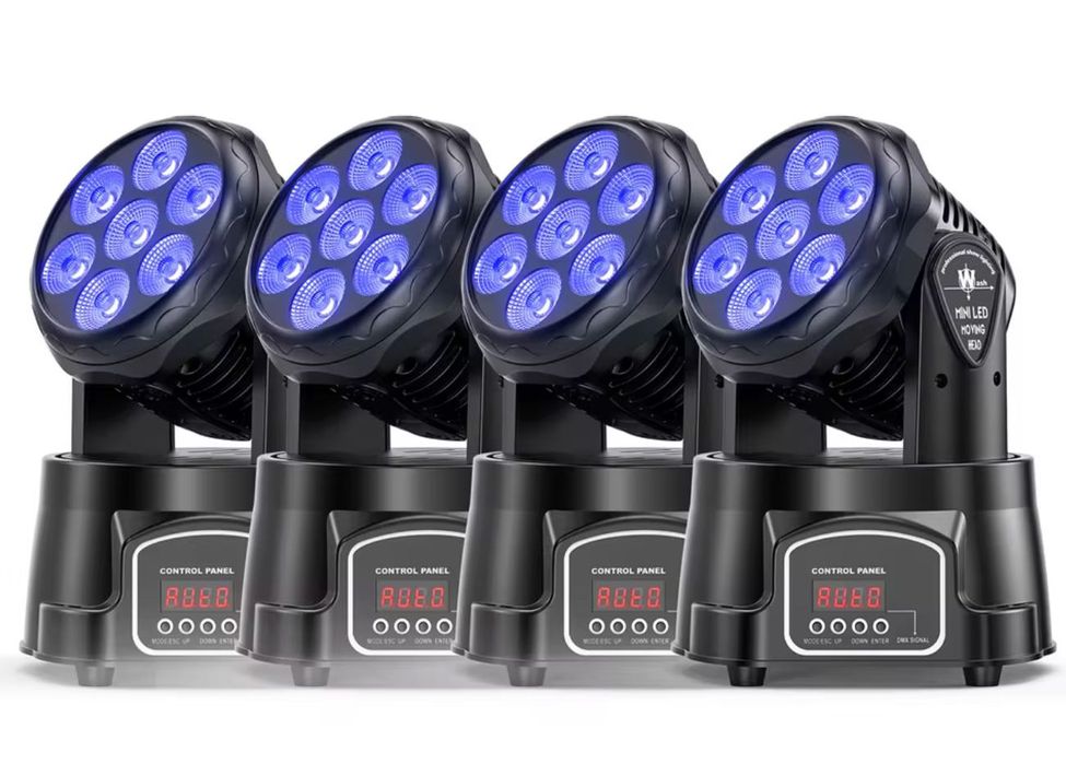 Mini Beam 105w 7x15w rgbw led
