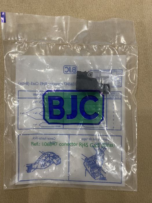 Коннектор мережевий BJC RJ45 CAT5 (8vias)