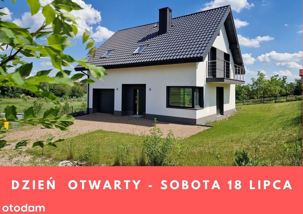 Przestronny, komfortowy nowy dom z garażem pod Krakowem/ 0 PROWIZJI