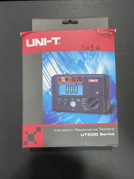 Medidor de Resistencia de Isolamento UT501A