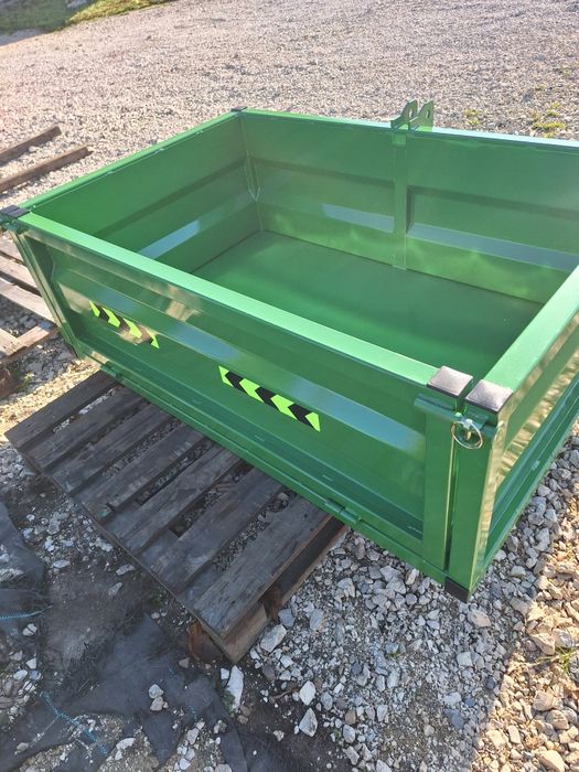 Skrzynia transportowa do ciągnika,  tuz przód/tył