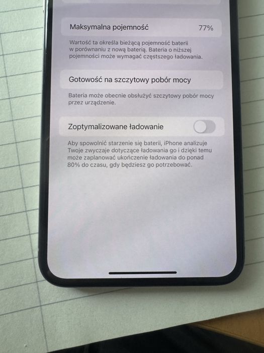 iPHONE 256 GB - w bardzo dobrym stanie - pierwszy właściciel !